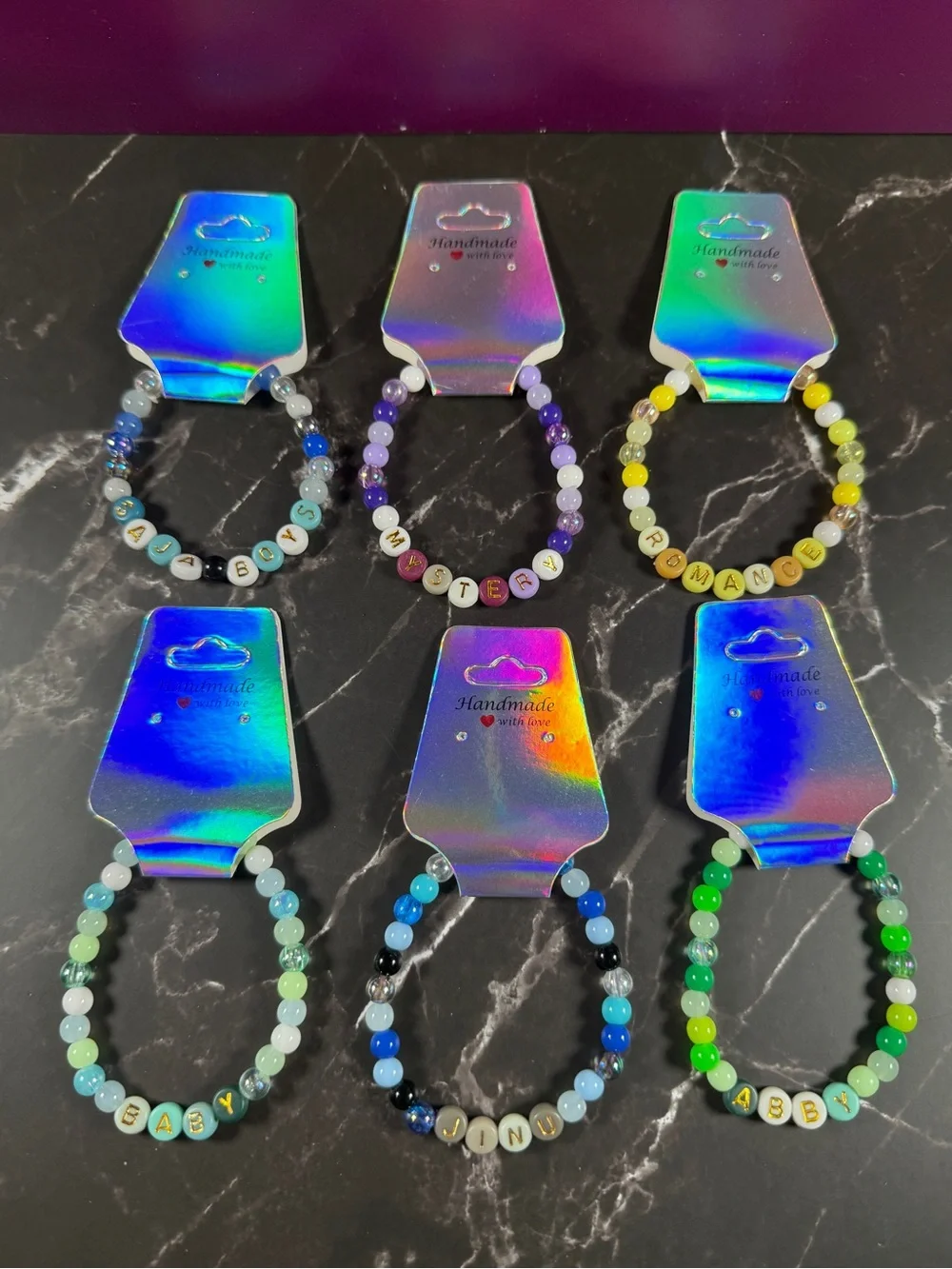 K-Pop Demon Hunters (KPDH) Beaded Bracelets | Party Favors 10pc